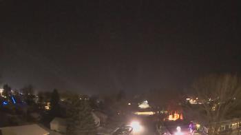 Weather camera view of Sibley East Middle and High School.