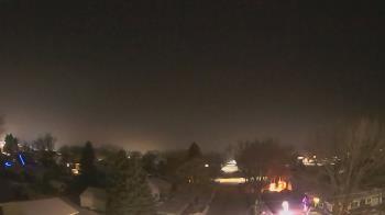 Weather camera view of Sibley East Middle and High School.