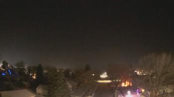 Weather camera view of Sibley East Middle and High School.