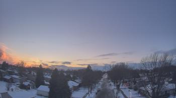 Weather camera view of Sibley East Middle and High School.