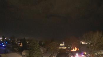 Weather camera view of Sibley East Middle and High School.