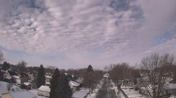 Weather camera view of Sibley East Middle and High School.