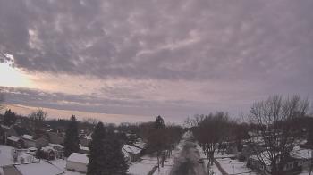Weather camera view of Sibley East Middle and High School.