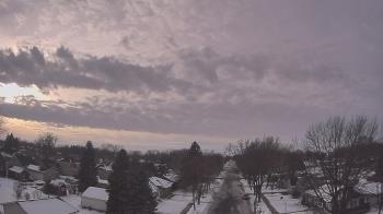 Weather camera view of Sibley East Middle and High School.