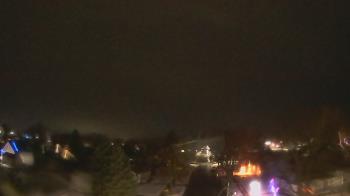 Weather camera view of Sibley East Middle and High School.