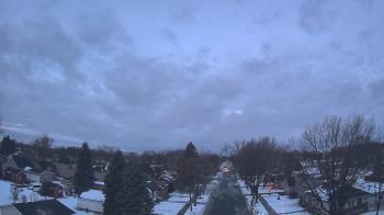 Weather camera view of Sibley East Middle and High School.