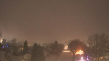 Weather camera view of Sibley East Middle and High School.