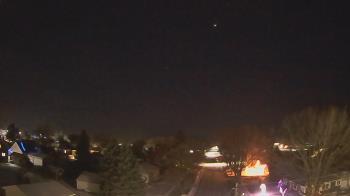 Weather camera view of Sibley East Middle and High School.