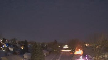 Weather camera view of Sibley East Middle and High School.