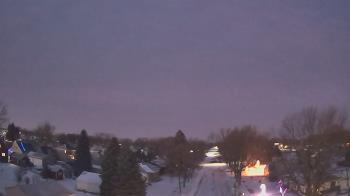 Weather camera view of Sibley East Middle and High School.