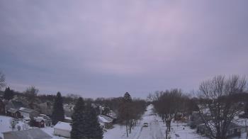Weather camera view of Sibley East Middle and High School.