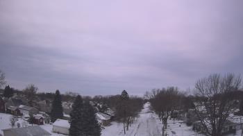 Weather camera view of Sibley East Middle and High School.