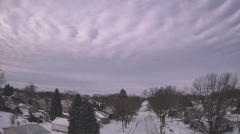 Weather camera view of Sibley East Middle and High School.