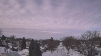 Weather camera view of Sibley East Middle and High School.
