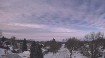 Weather camera view of Sibley East Middle and High School.