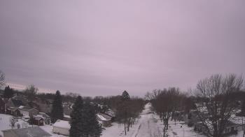Weather camera view of Sibley East Middle and High School.