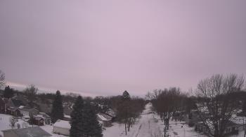 Weather camera view of Sibley East Middle and High School.