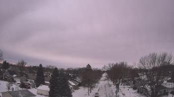 Weather camera view of Sibley East Middle and High School.