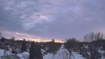 Weather camera view of Sibley East Middle and High School.