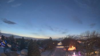 Weather camera view of Sibley East Middle and High School.