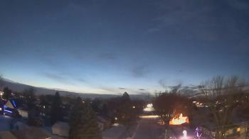 Weather camera view of Sibley East Middle and High School.