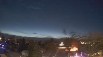 Weather camera view of Sibley East Middle and High School.