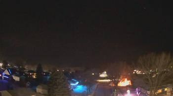 Weather camera view of Sibley East Middle and High School.