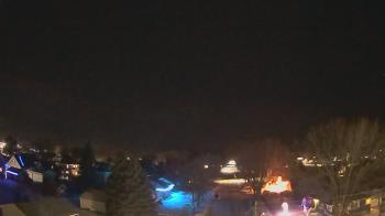 Weather camera view of Sibley East Middle and High School.