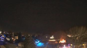 Weather camera view of Sibley East Middle and High School.