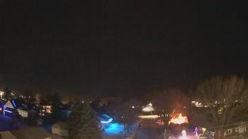 Weather camera view of Sibley East Middle and High School.