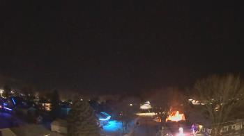 Weather camera view of Sibley East Middle and High School.