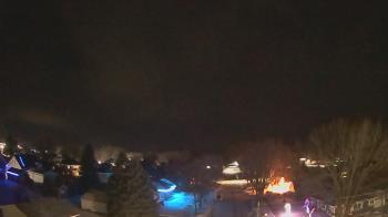 Weather camera view of Sibley East Middle and High School.