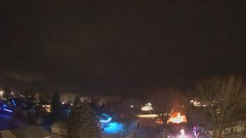 Weather camera view of Sibley East Middle and High School.