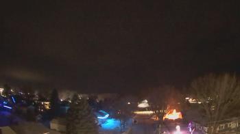 Weather camera view of Sibley East Middle and High School.