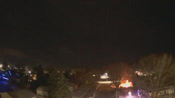 Weather camera view of Sibley East Middle and High School.