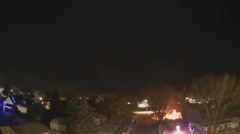 Weather camera view of Sibley East Middle and High School.