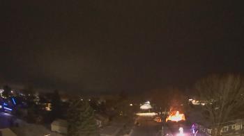 Weather camera view of Sibley East Middle and High School.