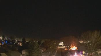 Weather camera view of Sibley East Middle and High School.