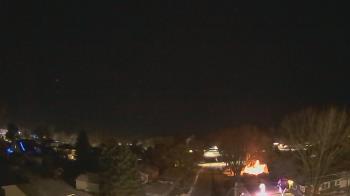 Weather camera view of Sibley East Middle and High School.