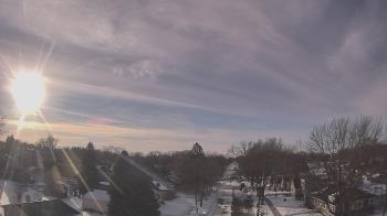 Weather camera view of Sibley East Middle and High School.