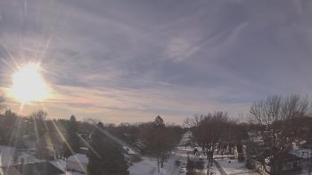Weather camera view of Sibley East Middle and High School.