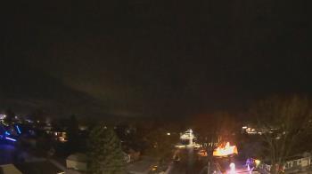 Weather camera view of Sibley East Middle and High School.