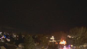 Weather camera view of Sibley East Middle and High School.