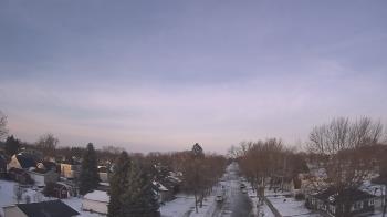 Weather camera view of Sibley East Middle and High School.