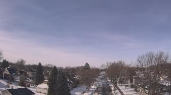 Weather camera view of Sibley East Middle and High School.