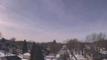 Weather camera view of Sibley East Middle and High School.