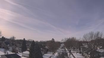 Weather camera view of Sibley East Middle and High School.