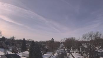 Weather camera view of Sibley East Middle and High School.