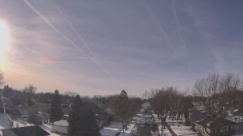 Weather camera view of Sibley East Middle and High School.