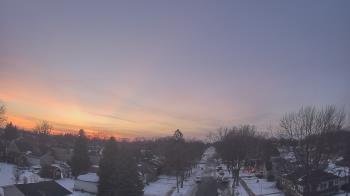 Weather camera view of Sibley East Middle and High School.